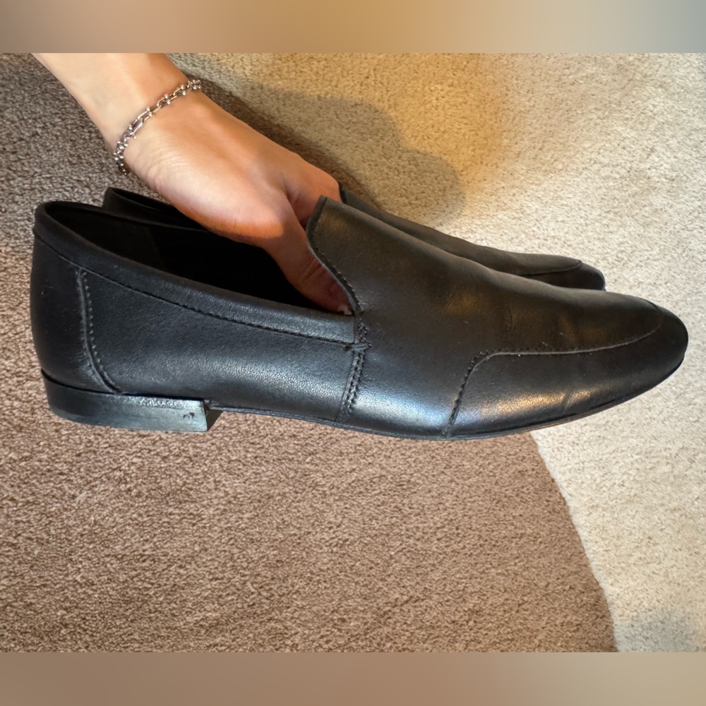 COS Classic Black Loafers, US 7 - Picture 4 of 8